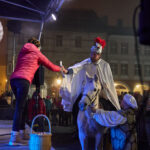 Příjezd Martina na bílém koni do Trutnova