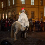 Příjezd Martina na bílém koni do Trutnova
