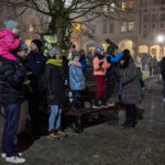 Příjezd Martina na bílém koni do Trutnova