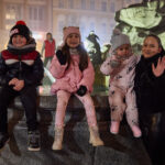 Příjezd Martina na bílém koni do Trutnova