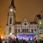 Příjezd Martina na bílém koni do Trutnova