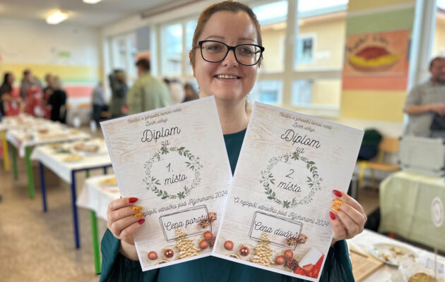 Nejlepší vánočku pod Rýchorami upekla Zuzana Kammelová