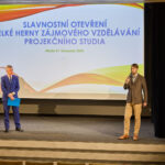 Slavnostní otevření herny zájmového vzdělání a projekčního studia na ZŠ Mládežnická