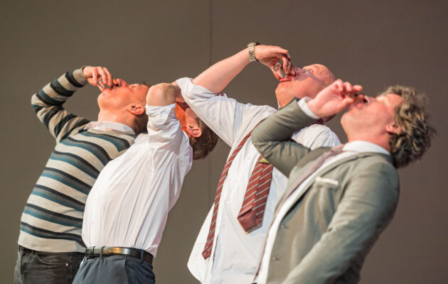 FOTO: Učitelé v komedii Chlast hledali štěstí na dně sklenky