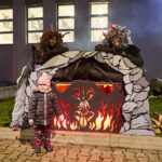 Mikulášskou nadílku v areálu SVČ zakončil ohňostroj