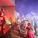 Mikulášskou nadílku v areálu SVČ zakončil ohňostroj