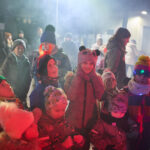 Mikulášskou nadílku v areálu SVČ zakončil ohňostroj