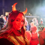 Mikulášskou nadílku v areálu SVČ zakončil ohňostroj