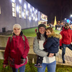 Mikulášskou nadílku v areálu SVČ zakončil ohňostroj