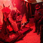 Mikulášskou nadílku v areálu SVČ zakončil ohňostroj