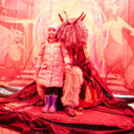 Mikulášskou nadílku v areálu SVČ zakončil ohňostroj