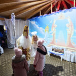 Mikulášskou nadílku v areálu SVČ zakončil ohňostroj