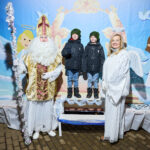 Mikulášskou nadílku v areálu SVČ zakončil ohňostroj