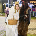 Mikulášskou nadílku v areálu SVČ zakončil ohňostroj