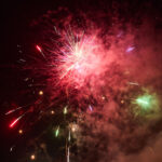 Mikulášskou nadílku v areálu SVČ zakončil ohňostroj