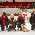 Škola bruslení: závěrečná lekce s karnevalem masek