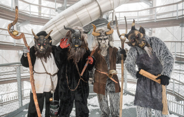 Mikuláš, andělé a čerti na Stezce korunami stromů