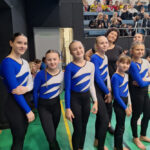 Teamgymové závodnice Spartku v Říčanech