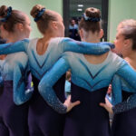 Teamgymové závodnice Spartku v Říčanech