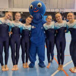 Teamgymové závodnice Spartku v Říčanech