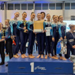 Teamgymové závodnice Spartku v Říčanech