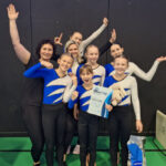 Teamgymové závodnice Spartku v Říčanech