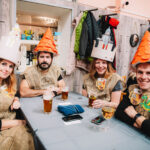 Vánoční besídka kapel Jakž Takž a S-Band ve Lhotě - téma Středověk