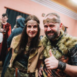 Vánoční besídka kapel Jakž Takž a S-Band ve Lhotě - téma Středověk