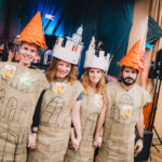 Vánoční besídka kapel Jakž Takž a S-Band ve Lhotě - téma Středověk