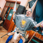 Vánoční besídka kapel Jakž Takž a S-Band ve Lhotě - téma Středověk