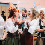 Vánoční besídka kapel Jakž Takž a S-Band ve Lhotě - téma Středověk