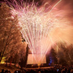 Novoroční ohňostroj na Bojišti se povedl, ale tichý nebyl