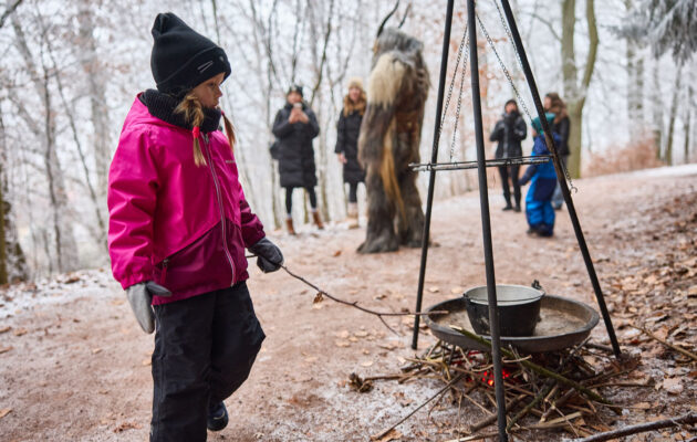 FOTO: Silvestr zpestřila dětem zážitková trasa
