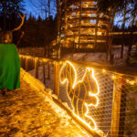 Magická stezka rozsvítila krkonošský les