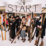 Lyžařský závod po trati 1925 v Janských Lázních