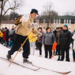 Lyžařský závod po trati 1925 v Janských Lázních