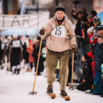 Lyžařský závod po trati 1925 v Janských Lázních