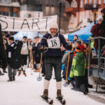 Lyžařský závod po trati 1925 v Janských Lázních