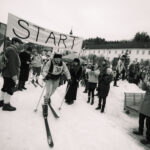 Lyžařský závod po trati 1925 v Janských Lázních