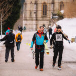 Lyžařský závod po trati 1925 v Janských Lázních