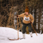 Lyžařský závod po trati 1925 v Janských Lázních