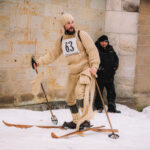 Lyžařský závod po trati 1925 v Janských Lázních