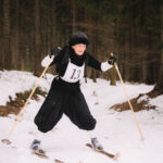 Lyžařský závod po trati 1925 v Janských Lázních