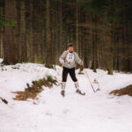 Lyžařský závod po trati 1925 v Janských Lázních