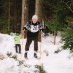 Lyžařský závod po trati 1925 v Janských Lázních