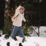 Lyžařský závod po trati 1925 v Janských Lázních