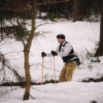 Lyžařský závod po trati 1925 v Janských Lázních