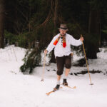 Lyžařský závod po trati 1925 v Janských Lázních