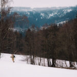 Lyžařský závod po trati 1925 v Janských Lázních