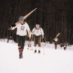 Lyžařský závod po trati 1925 v Janských Lázních